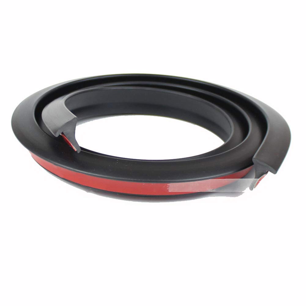 JSCARLIFE Strisce Parafango Per Auto 2 Pezzi 150 Cm - Protezione Anti Graffio In PVC A Forma Di L - Copertura Universale Per Passaruota - 2
