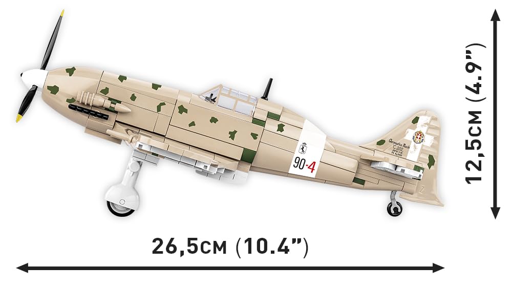 COBI Collection historique WWII Macchi MC.202 Folgore
