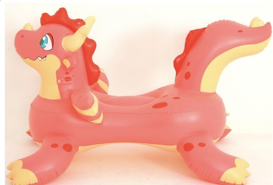 ドラゴン　レッド　フロート　空気ビニール風船　浮き輪　レア　希少　日本未発売 Amazon | レッドドラゴン フロート 空気ビニール風船 浮き輪 レア 日本