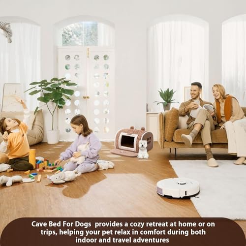 Casa para perro de interior y dulce para gatitos perros pequeño tamaño mediano de invierno 4