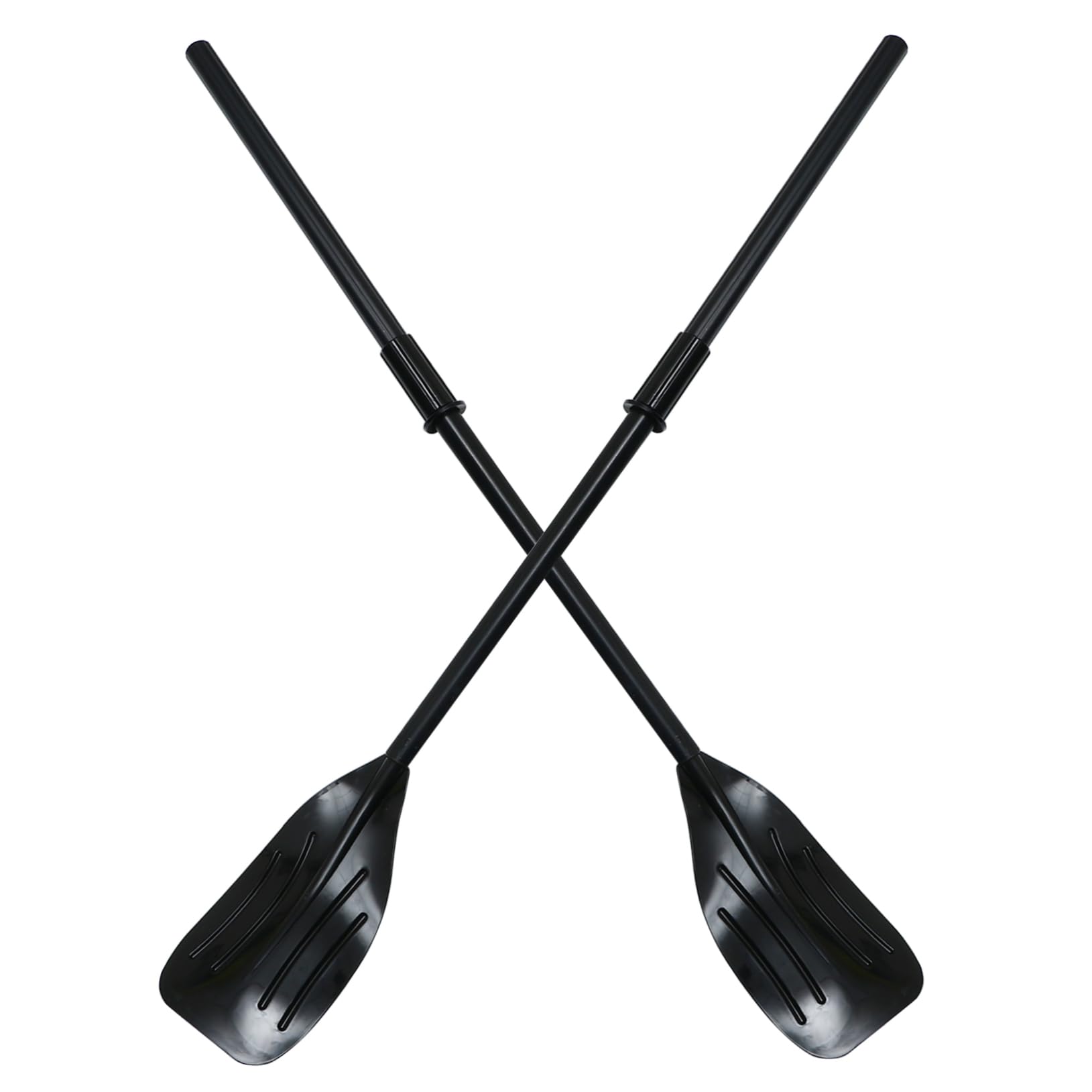 Didiseaon Accessori per Pagaia Kayak Staccabile Set 2 Pezzi PVC Nero | Compatto e Portatile, Tecnologia Professionale, Struttura Resistente, per Uso su Barca e Canoa