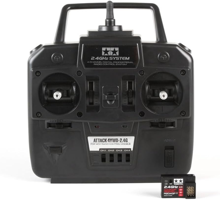 Amazon.com: Tamiya ATTACK 2.4GHz 4-Channel Radio Control