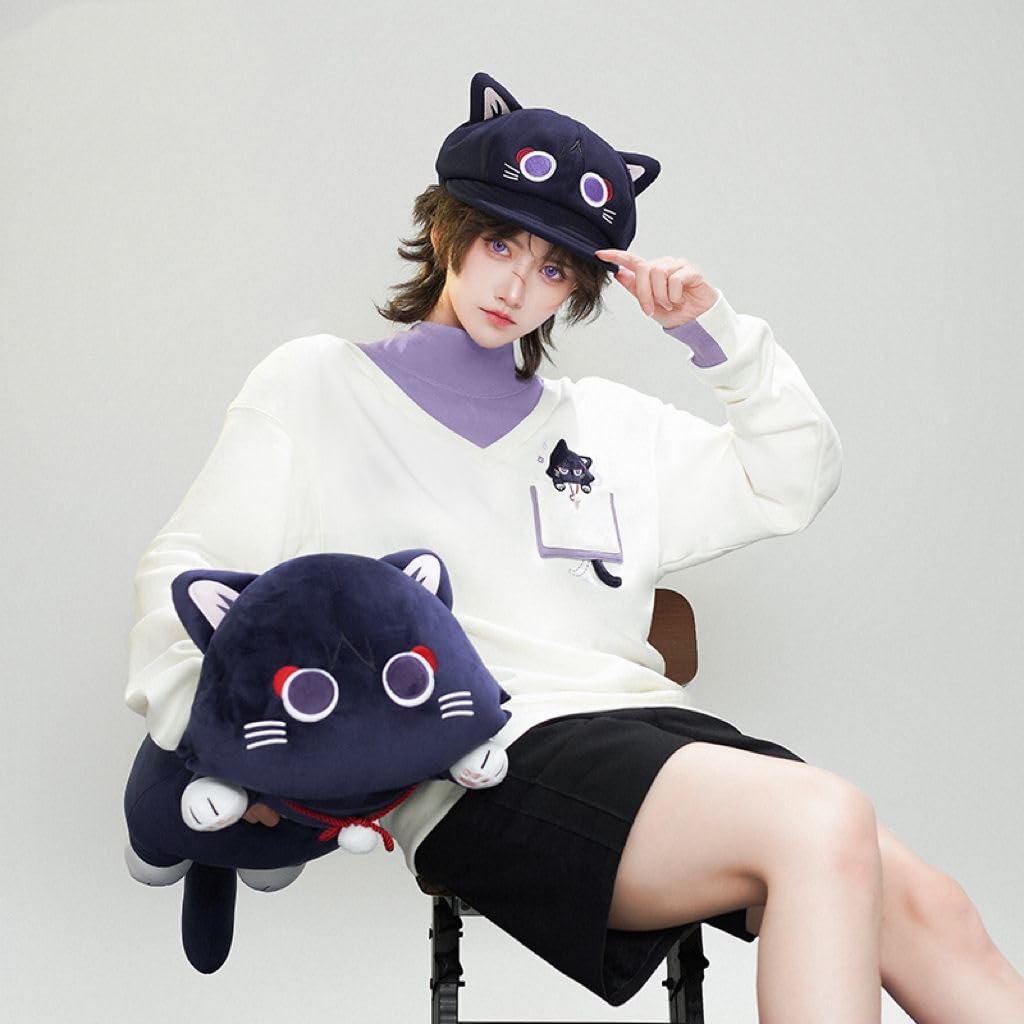 原神　童話猫　ぬいぐるみ　抱き枕　放浪者 Amazon.co.jp: 原神 放浪者 ぬいぐるみ 童話猫シリーズ 抱き枕