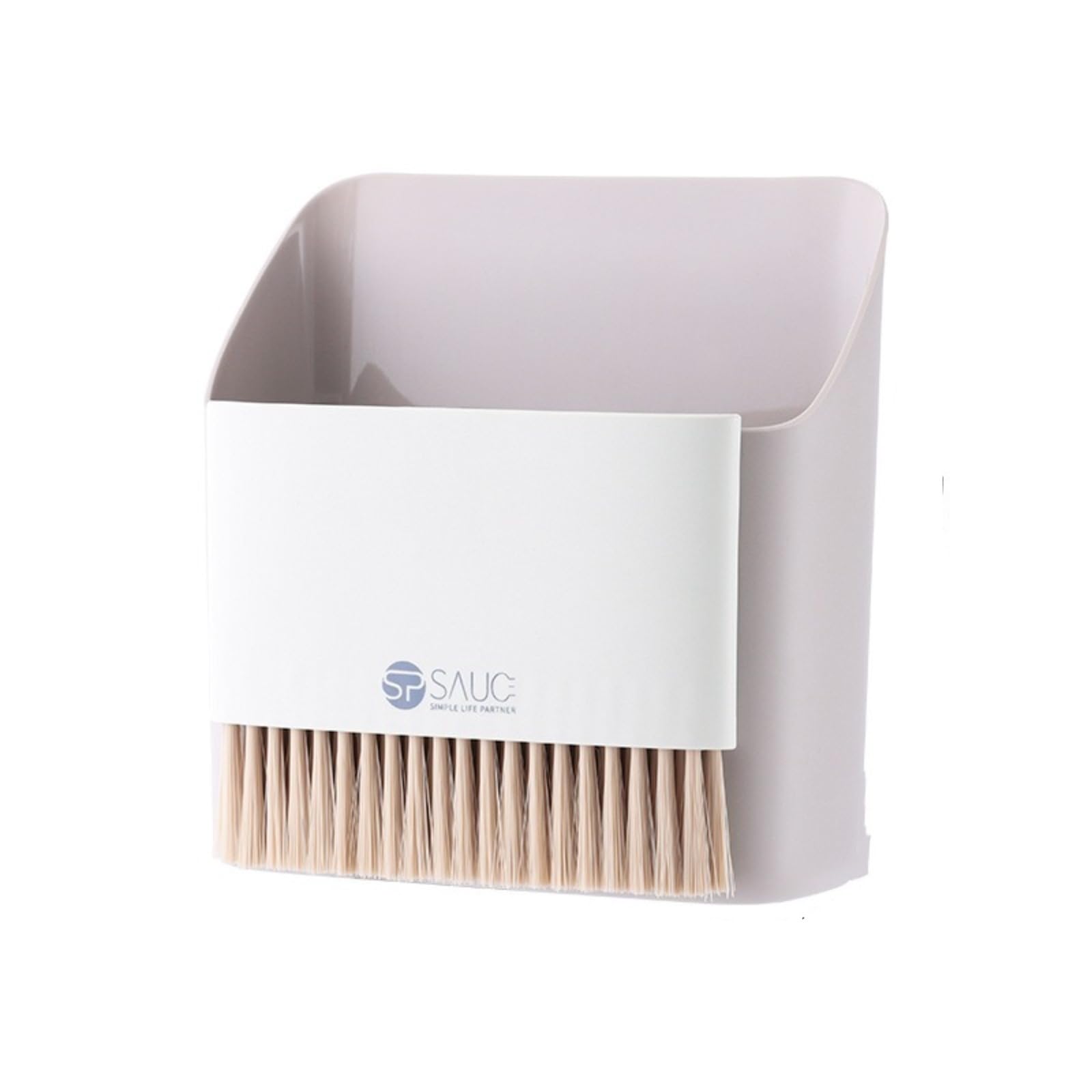 DQRCLLL Mini Broom and Dustpan Set - Soft Portable Cleaning Brush and Dustpan Set, Small Dustpan and Brush Set for Office Cleaning, Sofa, Desk, Pet Nest etc.
