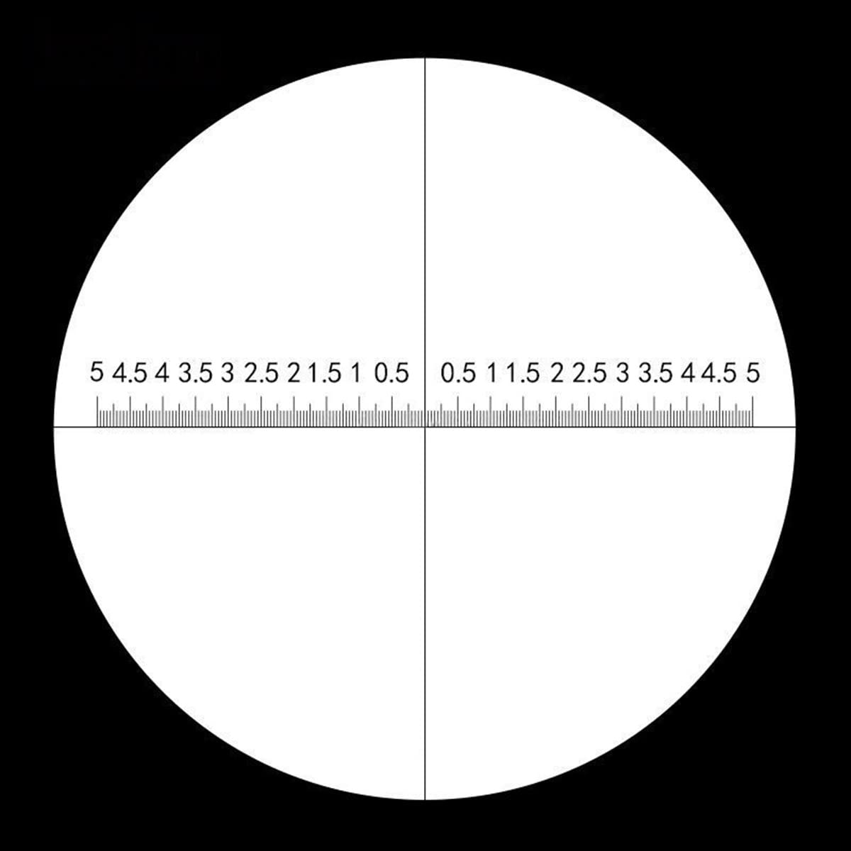 Microscope NO.927 Microscope Parts DIV 0.05mm Eyepiece Reticle