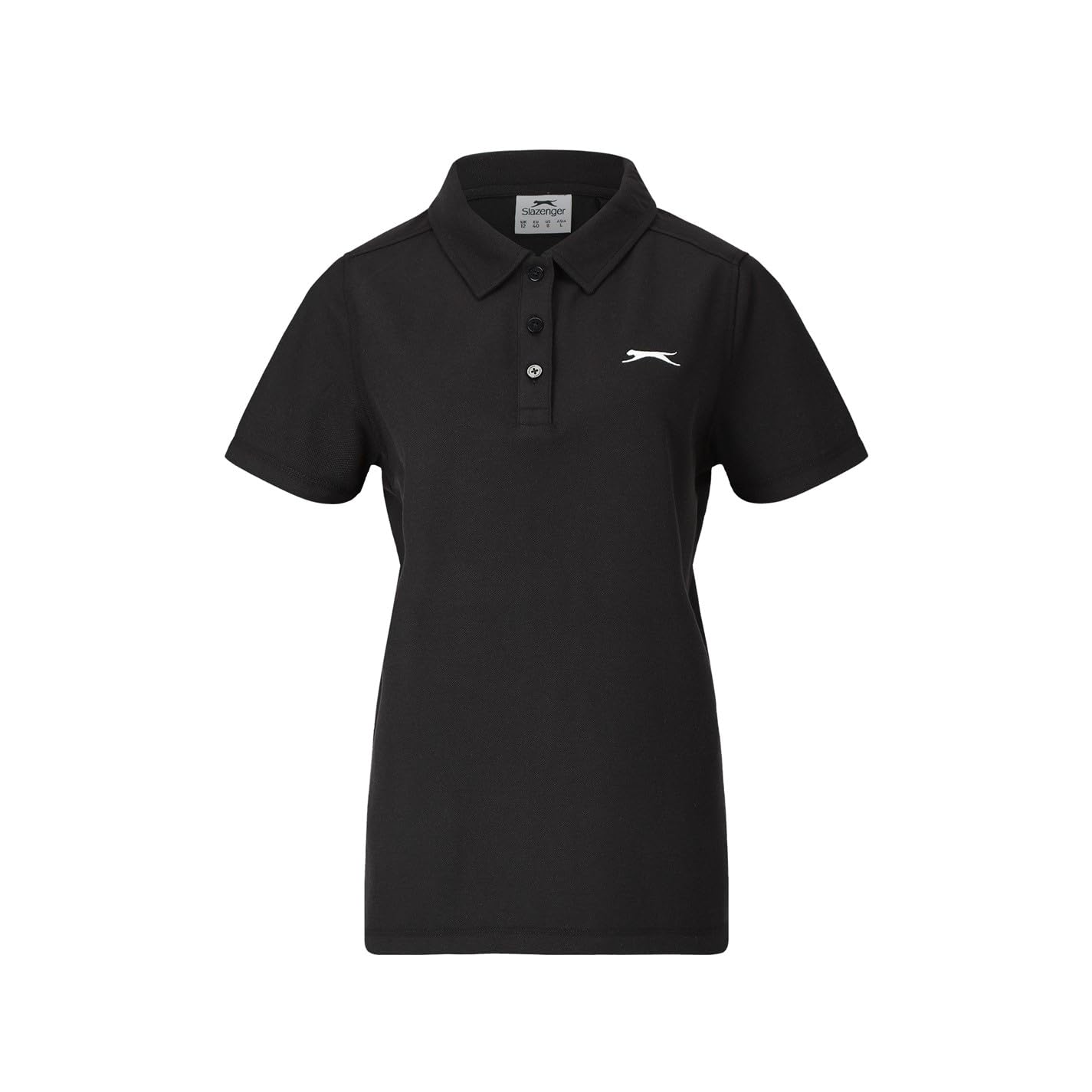 Slazenger Womens Polo Shirt Black 3XL