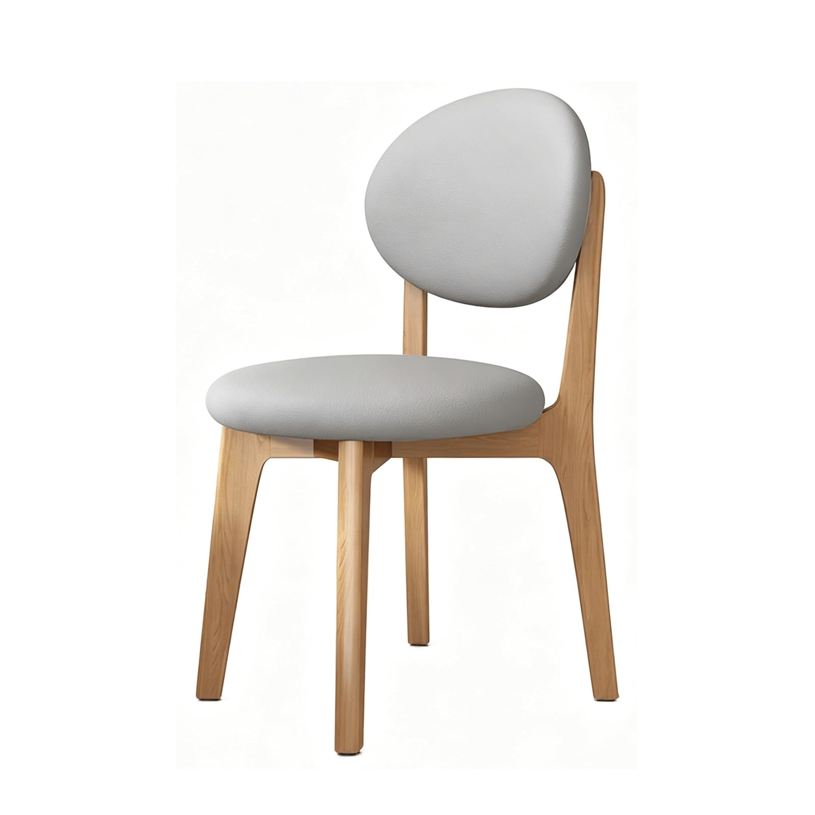 Rieort Stackable Kitchen Chairs Modern Dining Room Chairs