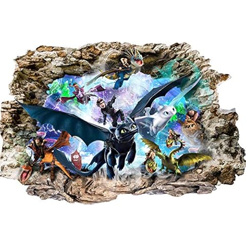 Autocollants muraux Interpaw 3D Cover