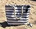 Imagen de MC Trend XL bolsa de playa comprador con bolsillo interior bolsa de playa grande bolso de hombro para las vacaciones 54 x 37 x 17