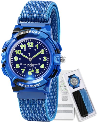 Image of Juboos Kids Watch Analog for Boys Girls Teens Waterproof Sport Wristwatch