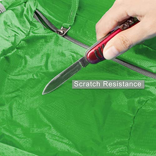 Image of G4Free 20L Small Packable Travel Hiking Backpack for Men Women | Lightweight Foldable Waterproof Daypack for Outdoor, Green