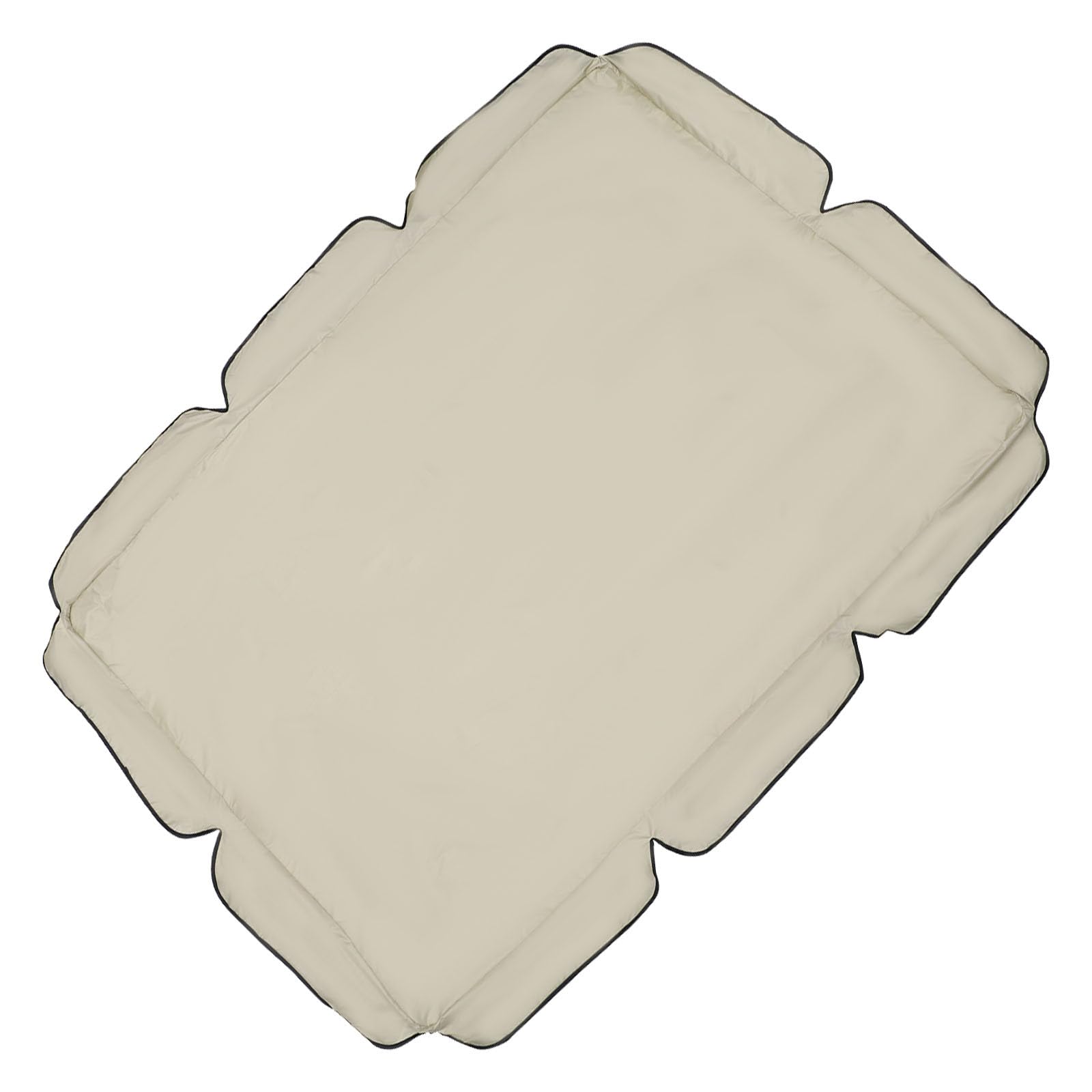 Housse balançoire de jardin double-place imperméable beige anti-vent