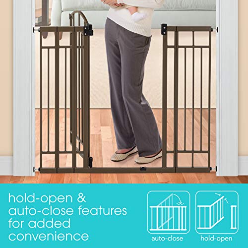 Summer MultiUse Decorative Extra Tall WalkThru Baby Gate, Metal