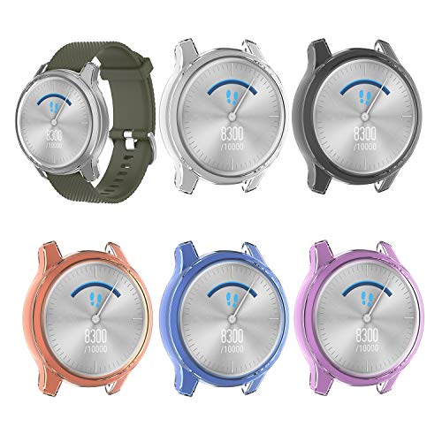 Tencloud Gevallen Compatibel met Garmin Vivomove Luxe/Stijl Beschermhoes Beschermhoes Beschermhoes Zachte TPU Bumper… - Image 3