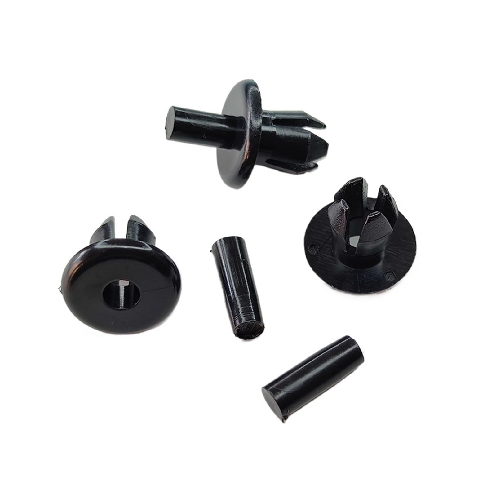 NLNKDTDPAK 30pcs Trim Retaining Clips Fit for Volkswagen for Audi Bumper Splash Guard Plastic Rivet Body Panel Fastener