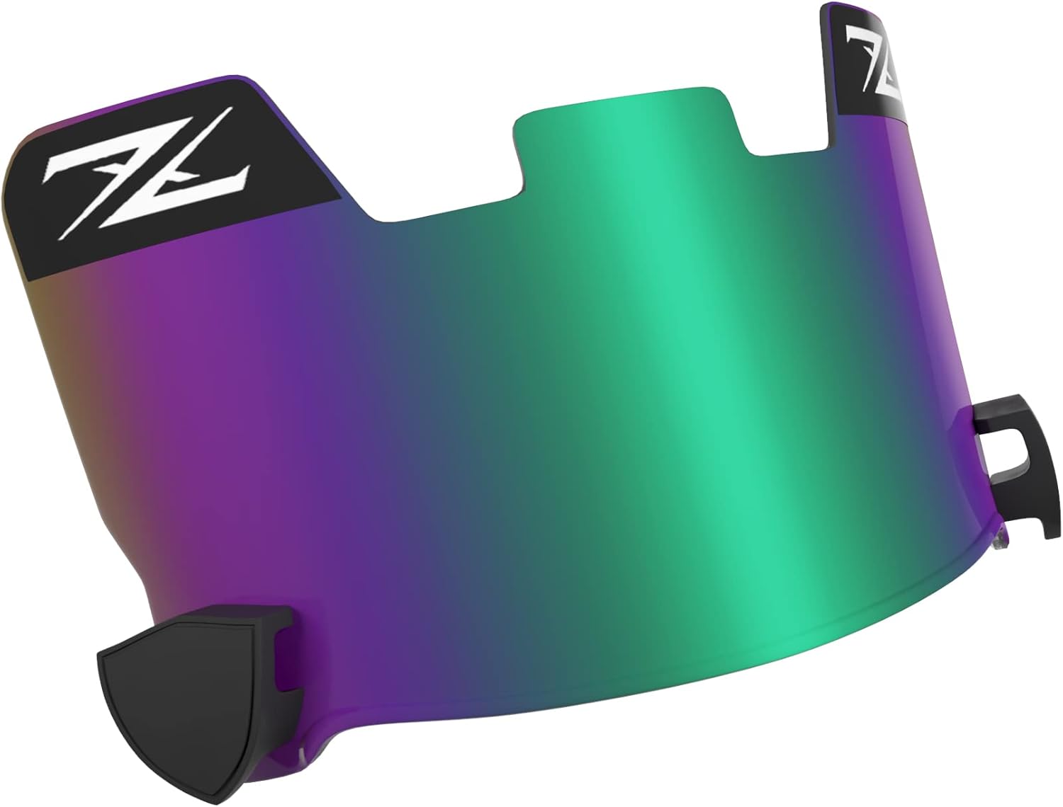 ZIXIOYS Tinted Football Visor, Universal Helmets Fits Youth and Adult Football Helmets (Black) : Sports & Outdoors