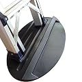 Extension Ladder Stop Mat,Safe Non-Slip Anti-Skid Anti-Slip Stopper Mat, Soft Rubber 27"x15.7",Stepladder Telescoping Accessories Part,Floor Protect Protection Safety