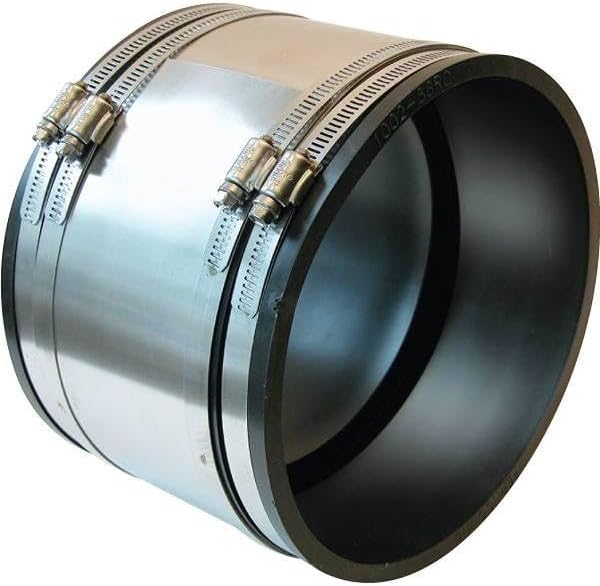 MFG #1002-66RC Replacement for Fernco 6 In. Flexible PVC Shear Ring Coupling