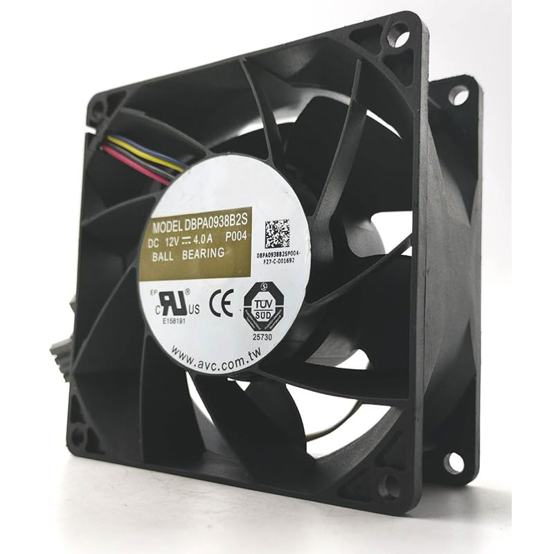 Ventilateur 12VDC 4.0A 9038 de haute pression pour boîtier PC industriel