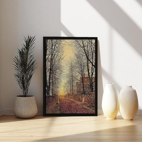 Impression sur toile haut de gamme John Atkinson Grimshaw décoration murale de luxe