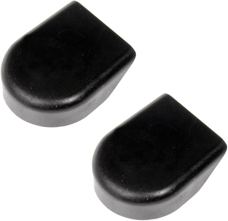 KarParts360 For Toyota Sequoia 2001-2007 Windshield Wiper Arm Nut Cover | Plastic | Black