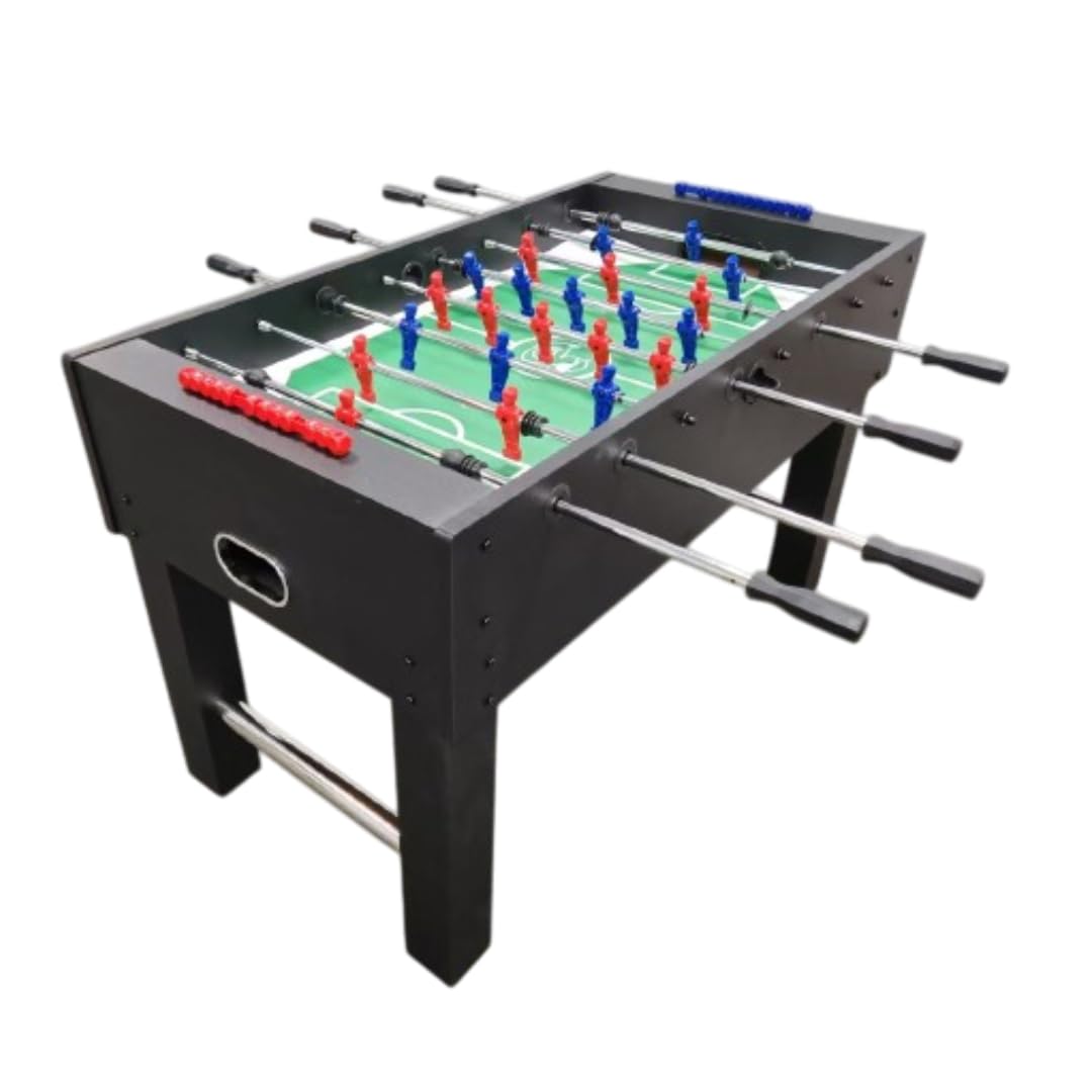 BILIARDINO - Calcio Balilla Dimensioni Regolamentari - Biliardino con ASTE TELESCOPICHE in MDF da 11vs11
