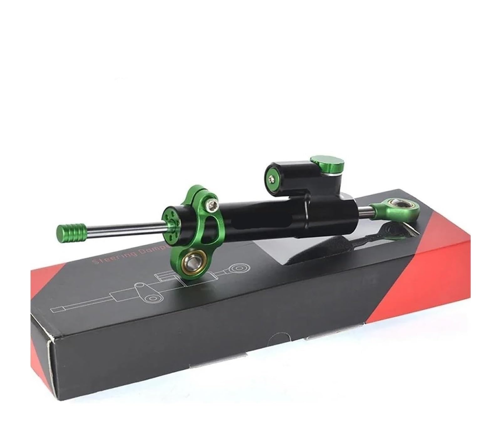 Motorrad Lenkungsdämpfer Für ZX9R ZX-9R ZX9 R 1994–2021, Sicherheitslenkung, Stabilisierung, CNC-Verstellbarer Motorrad-Lenkungsdämpfer-Stabilisator Stabilisator(X-6)