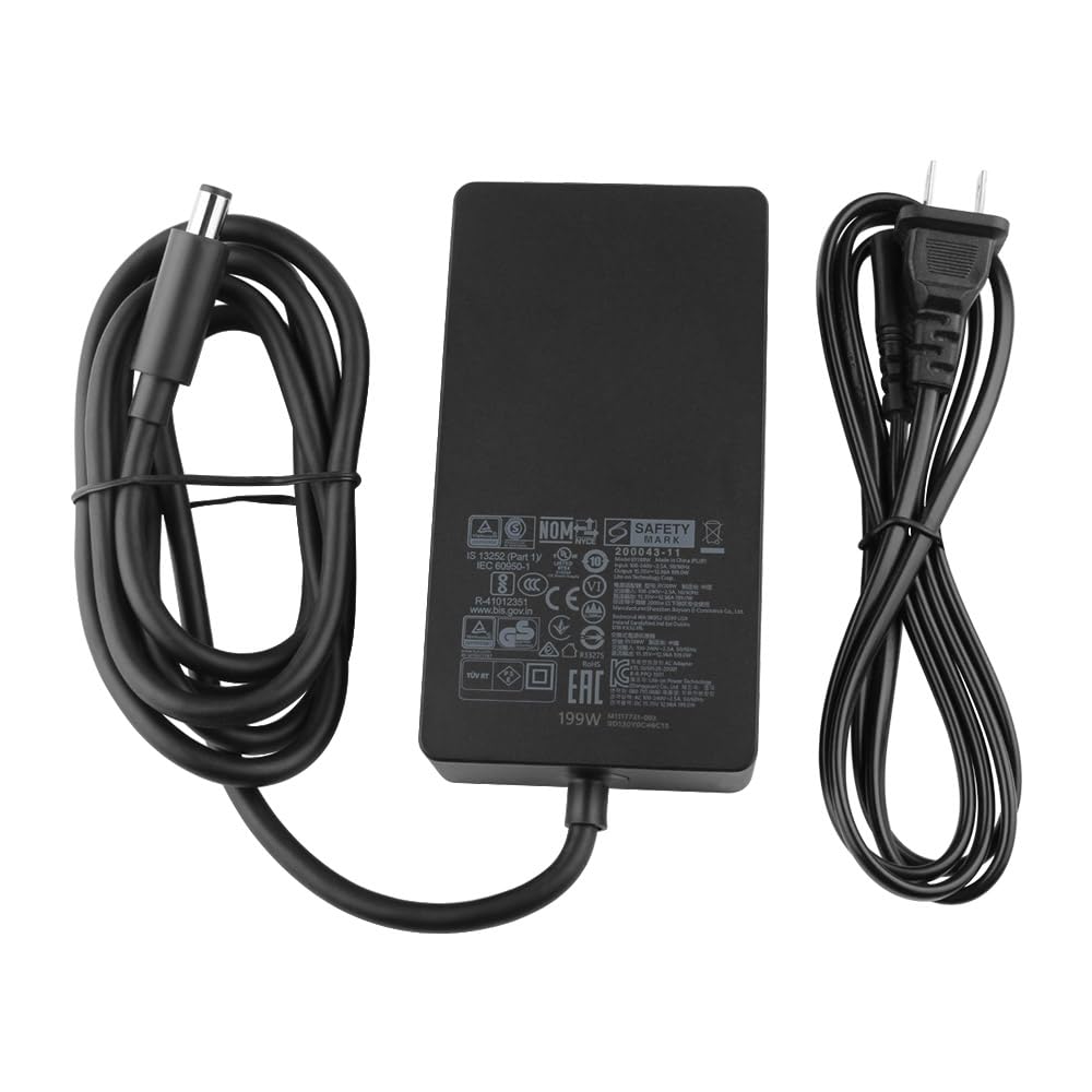 Amazon.com: 15.35V 12.96A 199W 7.4 * 5.0mm Charger Adapter for
