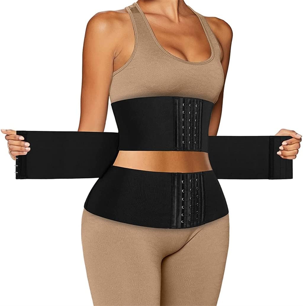 JSEIAJB Waist Trainer for Women Slimming Body Shaper Trimmer Abdomen Cincher Underbust Corset Tummy Control
