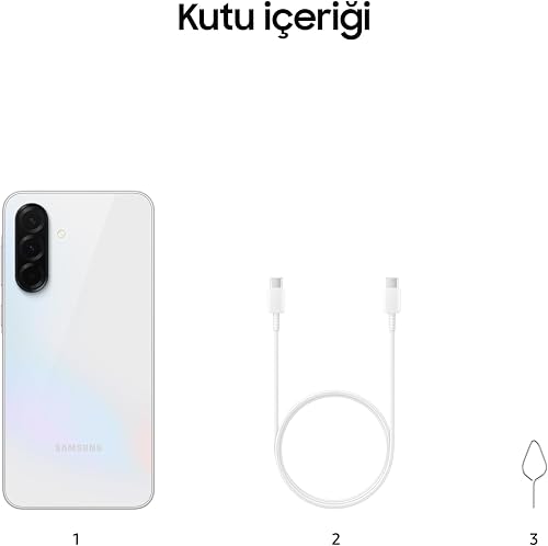 Samsung Galaxy A36 5G, Smartphone Android, 256 GB di memoria, 8 GB di RAM, grigio chiaro, aggiornamento del sistema operativo 6X, grande schermo, processore otto core - 8