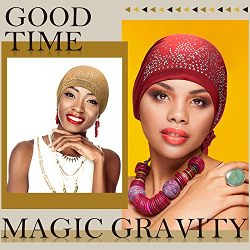Image of Geyoga 6 Pcs Chemo Headwear for Women Pre-tied Head Scarf Headwrap, Elegant | Sequin Pre Tied Head Wraps, Stretchy Turban Cap, Cancer Patients, Daily Wear