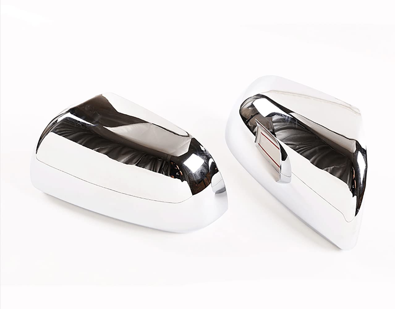 KELEIMAI Car Accessories Fit For Toyota Tacoma 2011-2015 Car Side Rear View Mirror Cover Trim(Chrome Silver) ABS 2 PCS