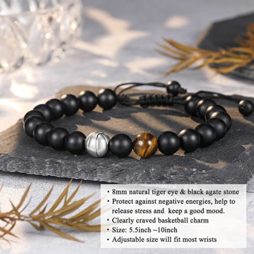 UNGENT THEM Basketball Gifts for Boys 8-12 6-8 12-16 Boys Bracelet, Basketball Accessories Basketball Team Gifts Senior Night 2023 Graduation Gifts for Boys, 6 8 10 12 Year Old Boy Birthday Christmas Gifts for Teen Teenage Boys Gifts - Thumbnail 3
