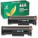 DENVOER Cartucce di Toner Compatibili di Ricambio per HP CF244A 44A Toner Compatibile per LaserJet Pro M15w M15a MFP M28w M28a(Nero,2 Pack)