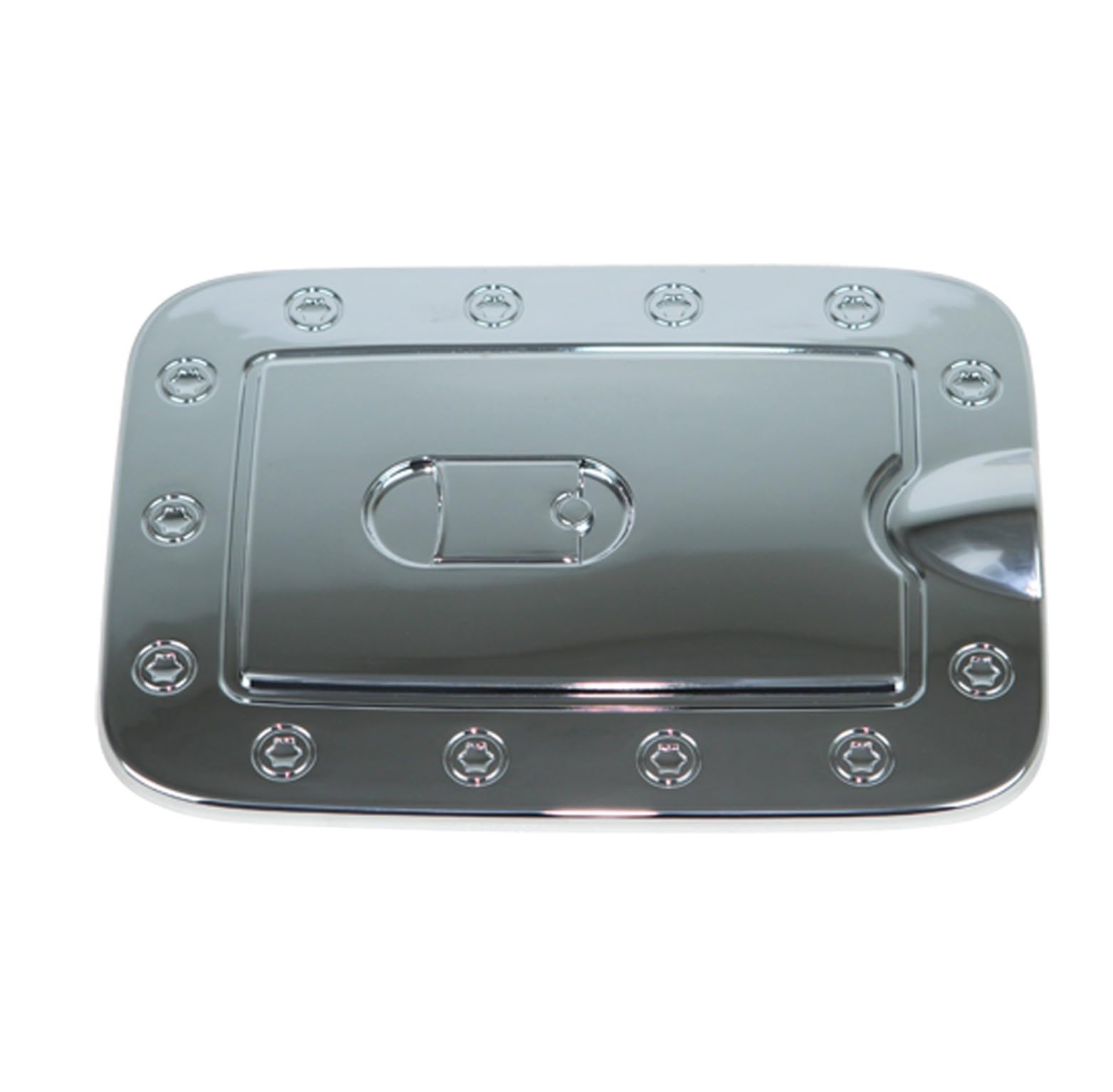 Razer Auto Triple Chrome Plated Gas Door Cover for 2008-2012 Nissan Pathfinder