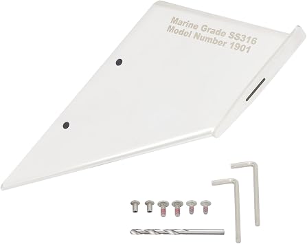 Skeg Guard 27031 for Mercury MerCruiser Alpha one 1 Gen 2 1991-Up Outdrive | 316 Stainless Steel Skeg Protector, Repair Kit, Skeg Replacement for MerCruiser Alpha I Generation II Sterndrive 1991-Present