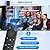 Rechargeable Replacement for Samsung TV Remote, for All 2019-2025 Samsung Remote Control for Smart TV with Voice Control, No Solarcell, with USB-C Charging