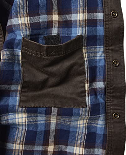 Legendary Whitetails Men's Standard Stockyards Lonestar Waxed Canvas Shirt Jacket, Tobacco, Large #TOP2