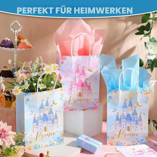 120 Blatt Seidenpapier Bunt,50x70 cm Seidenpapier Verpackungsmaterial,Seidenpapier für Geschenktüten,für Weihnachten Geburtstag Hochzeit Deko Basteln Verpacken DIY(Weiß)
