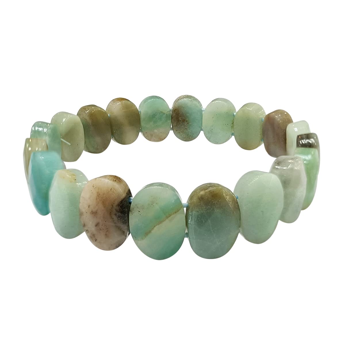 Shubhanjali Citrine Oval Flat Faceted Crystal Gem Stone Bracelets Cut Stone Bracelet For Unisex,Yellow, 1 Piece (B0BR1981TH) Amazon Price History, Amazon Price Tracker