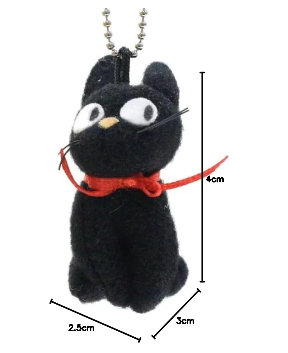 Studio Ghibli Jiji Acrylic Keychain Figure