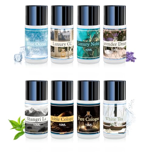 Image of Smart Car Air Freshener, Car Air Freshener Refill, Aromatizante Para Carro Refill, 8pcs Essential Oils Mixed Fragrance Set for Car Diffusers (No Diffuser Included)