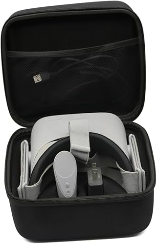 Miniatura 4 de Hemoton 2 unids gafas estuche de transporte duro Vr gafas a prueba de golpes ir accesorios ir llevar caso ir llevar caso cajas organizadoras Vr