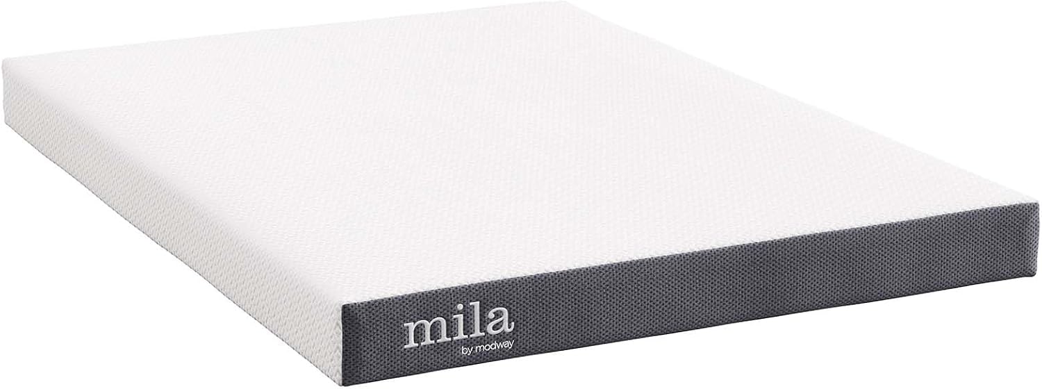 Modway Mila Firm 6" Fiberglass Free Memory Foam Full XL Mattress