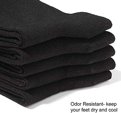 SERISIMPLE Viscose Bamboo Men's Breathable Quarter Thin Ankle High Socks - Comfort Cool Soft 5 Pairs - Image 7