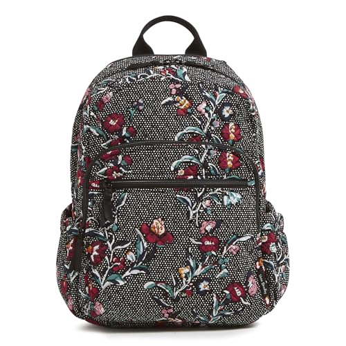 Image of Cotton Campus Backpack, Perennials Noir Dot