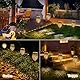 Görvitor LED Solarlampen für Außen Garten 2 Stück, Metall Solarleuchten für Außen mit IP65 Wasserdicht, Warmweiß Orientalische Gartenleuchten Solar mit Erdspieß für Terrasse Blumenkasten Balkon