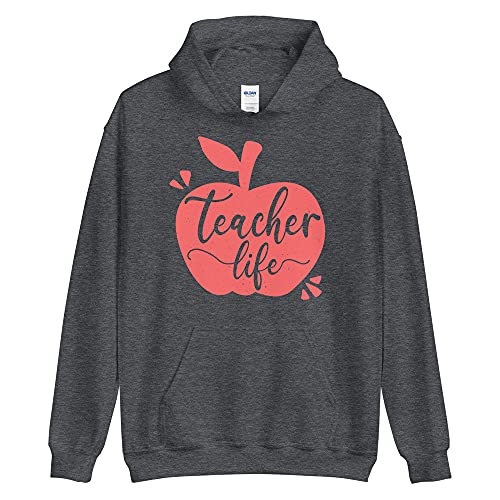 Teacher Life Women Men Plus Size Tops 3XL 4XL 5XL Unisex Hoodie