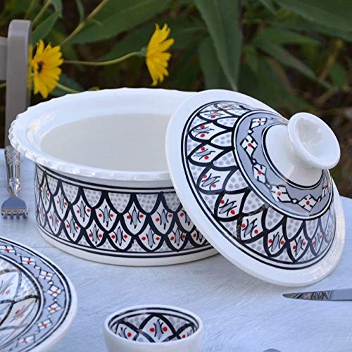 Yodeco Cazuela Querouana Bakir gris - D 25 cm
