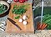 Lipper International Bamboo Wood Over-The-Sink/Stove Kitchen Cutting and Serving Board, Large, 20-1/2